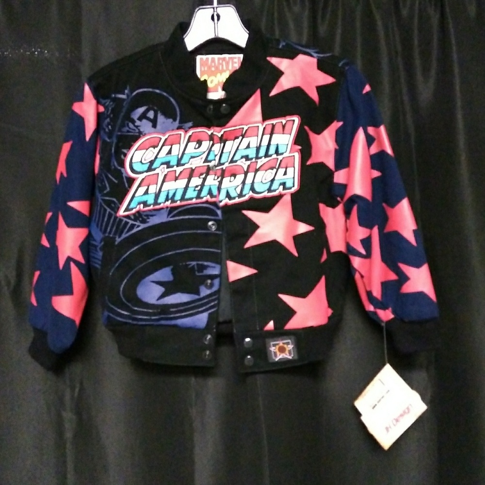 Captain America character jacket